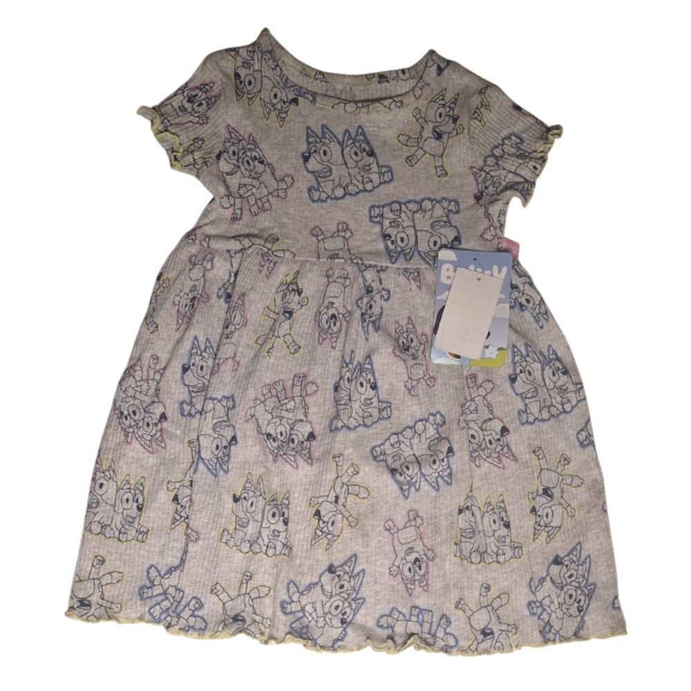 Adorable Cartoon Print Dress